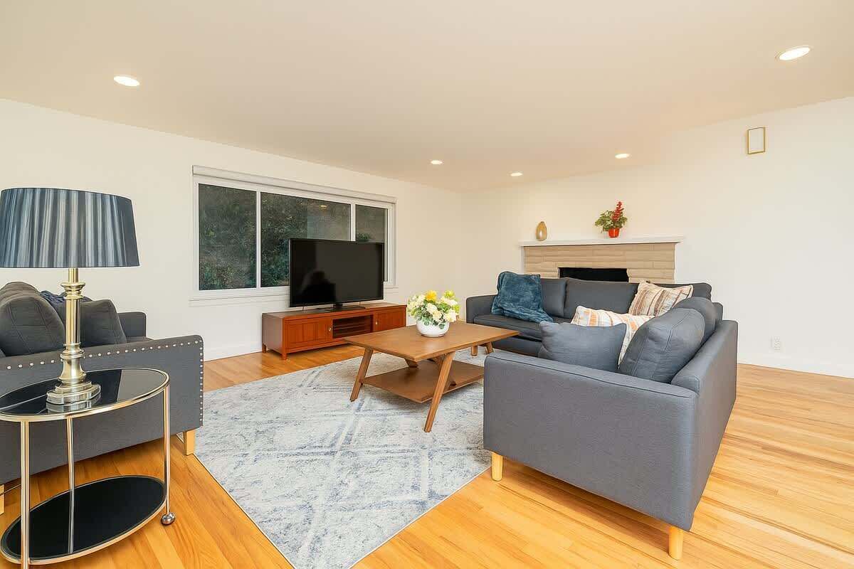 Televisie en een kantoor