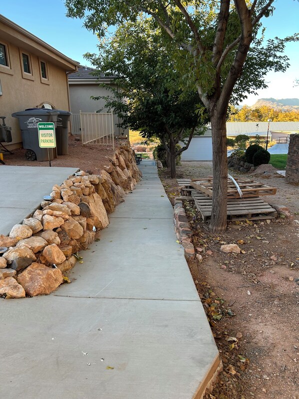 Overnattingsstedets uteområder