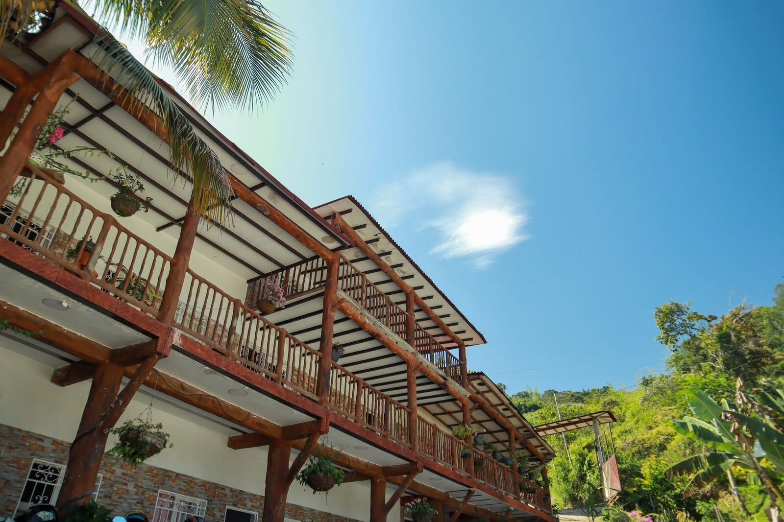 Fachada de la propiedad