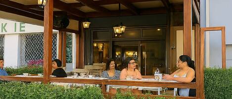 Restaurante al aire libre