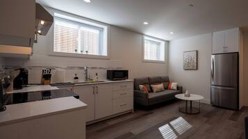 舒適公寓, 2 間臥室, 廚房 | 客廳