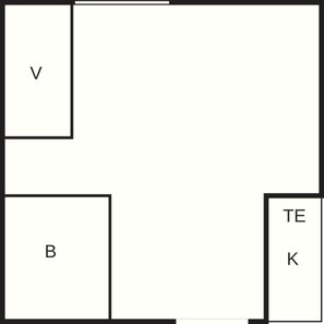 House | Floor plan - 2 Person Holiday Home in Ansager (Ansager)
