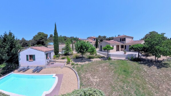 Villa | Pool | Indoor pool, outdoor pool - Relaxing Retreat Near Minerve (Aigne)