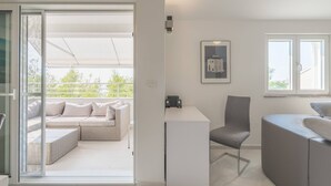 Apartment | Balcony - Quiet Privlaka Retreat With sea Views (Privlaka)