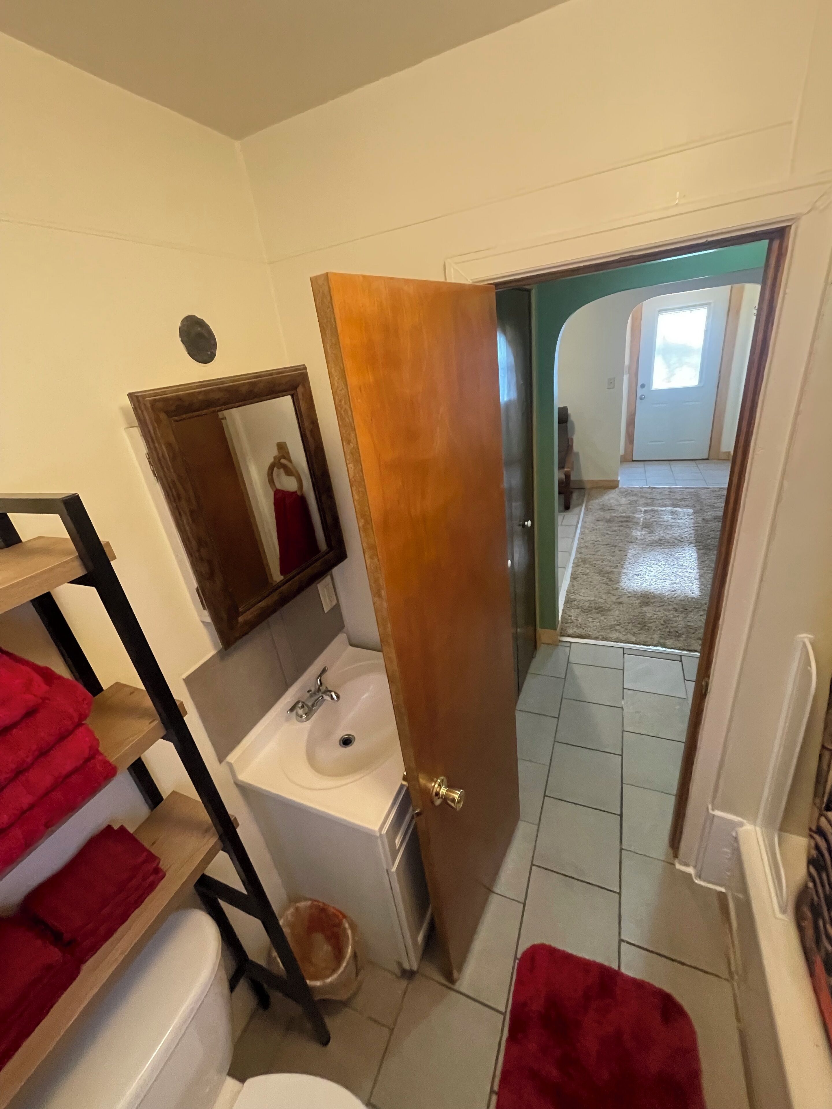 Handdoeken, zeep, toiletpapier