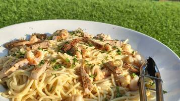 Essbereich im Zimmer