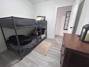 2 slaapkamers, beddengoed
