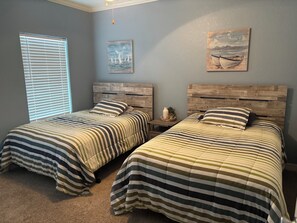 4 soveværelser, sengetøj