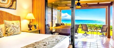 4 habitaciones, tabla de planchar con plancha, cuna de viaje y wifi