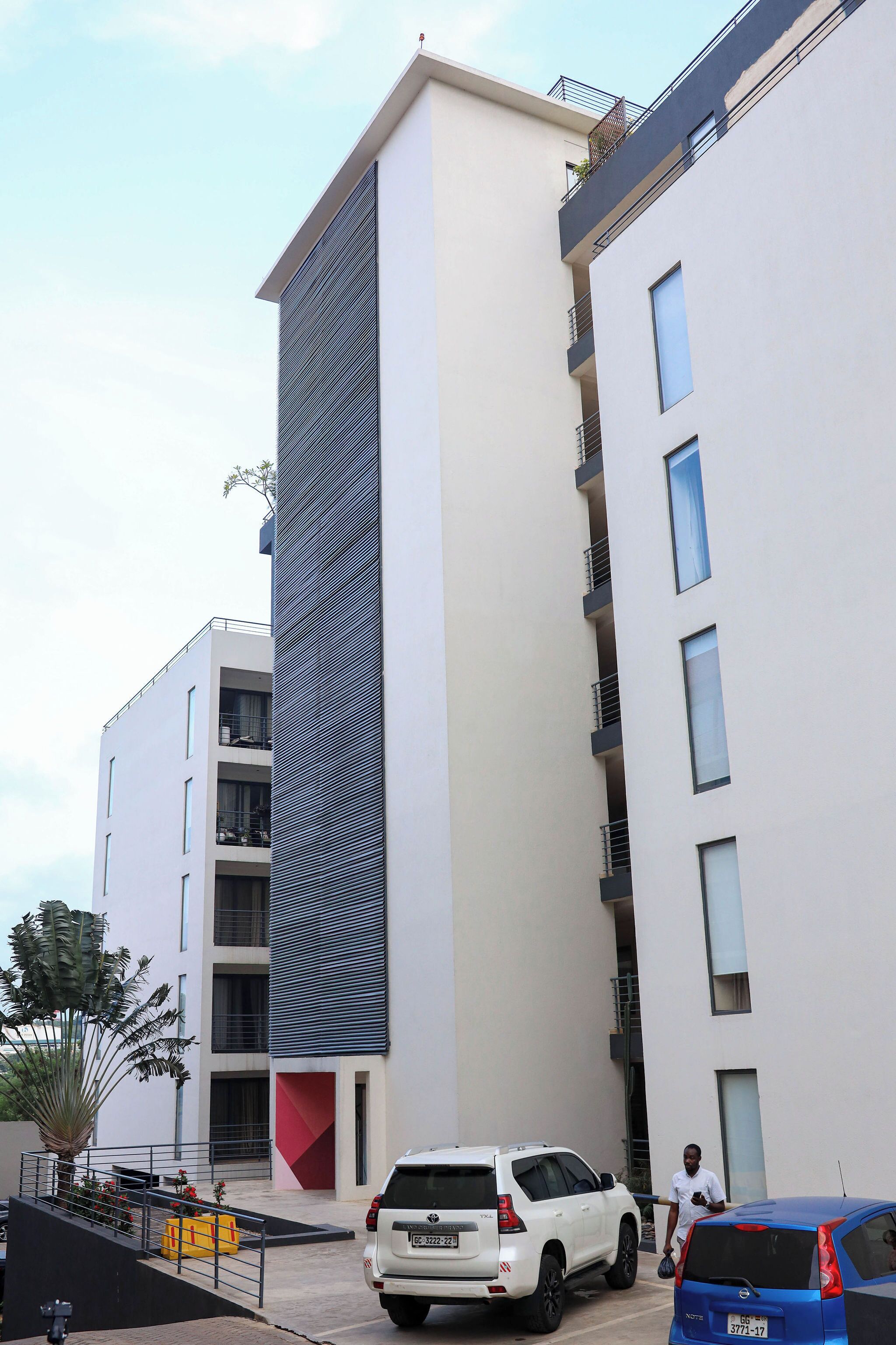 Vue depuis l’hébergement