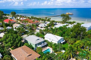 Exterior - Decked Out: Steps to Bay & Beach, Pool, Games by Anna Maria Life Vacation Rentals (Anna Maria)