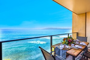 Outdoor dining - Mahana | Whale Watching | KBM Resorts | Sunset Views | 2 Units, 3 Bedrooms | ML-2573 (Lahaina)