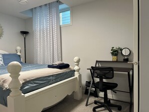 2 habitaciones, tabla de planchar con plancha y wifi gratis