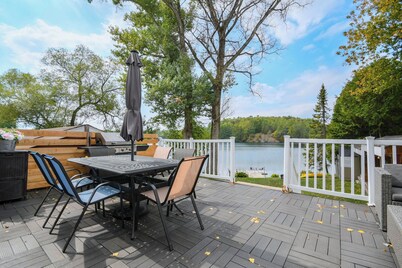 Chalet Petit Bonheur - Waterfront (beautiful beach) - Fully equipped