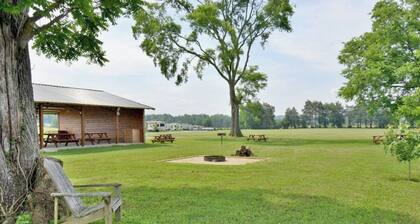 Relax by the Fire • Grill and Dine Under the Stars