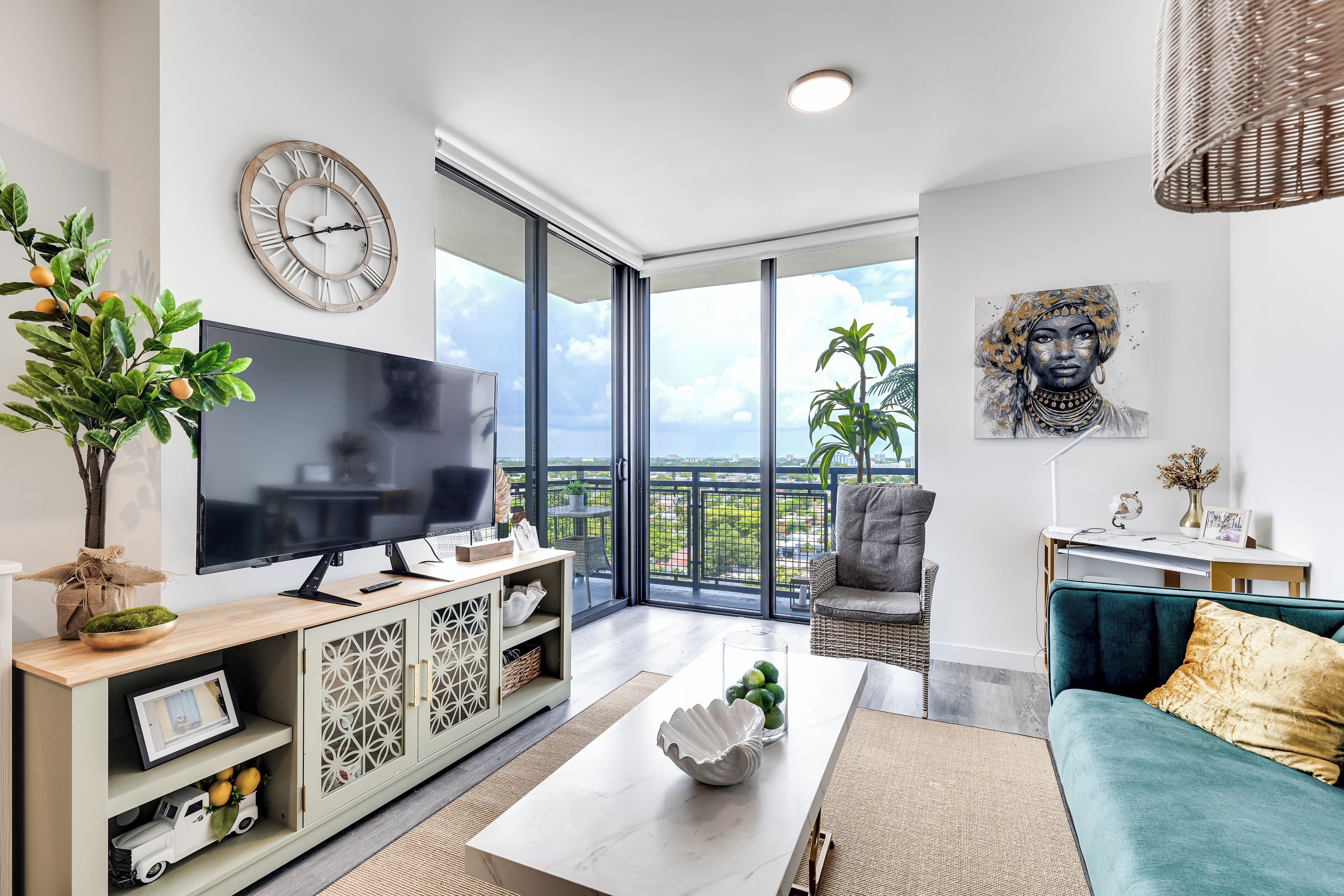 Área de sala de estar