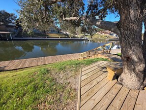 Property grounds - Canal Home with Private Pool! Bring the family & your boat! Beautiful Sunsets (Corpus Christi)