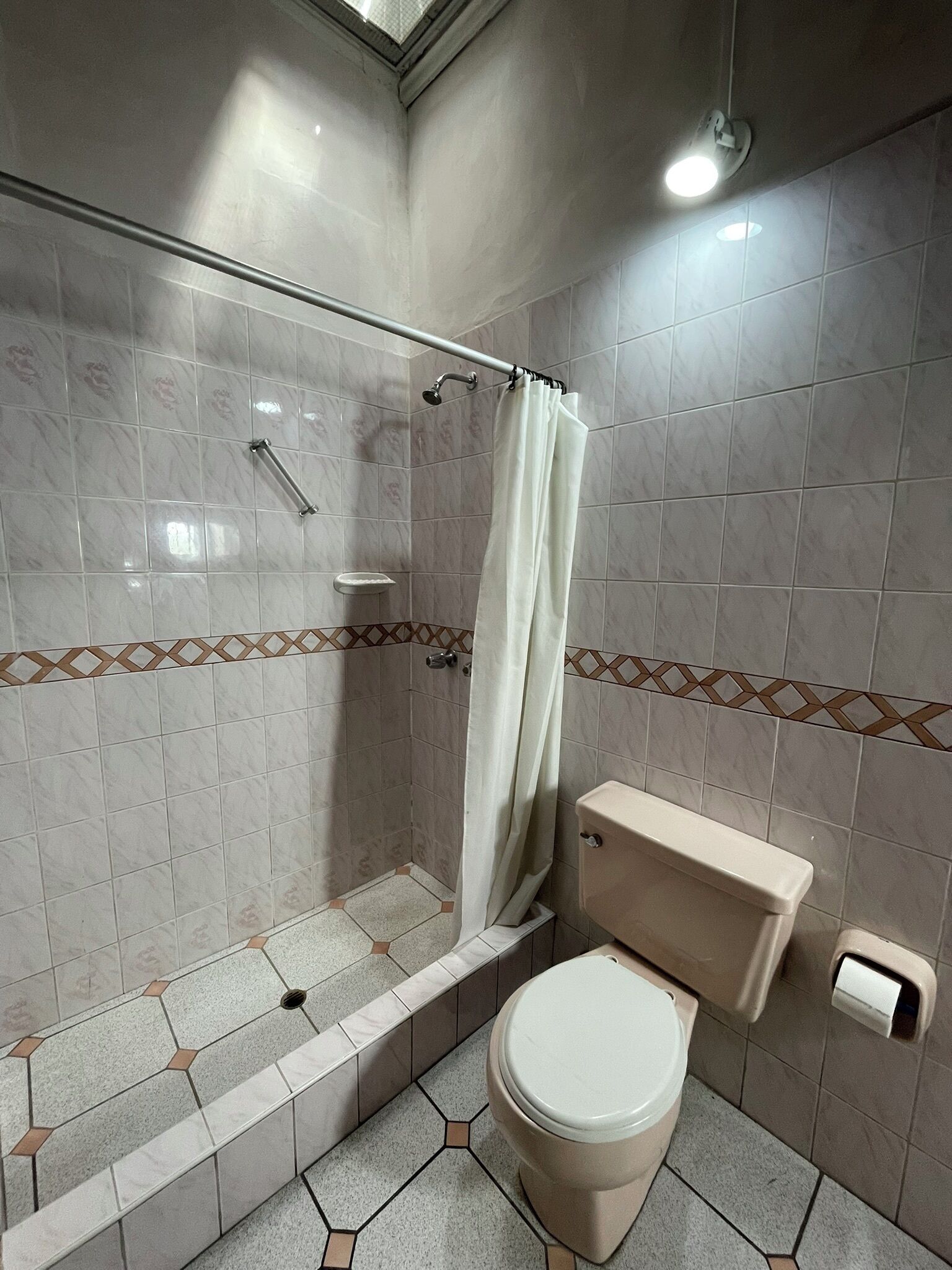 Towels, soap, toilet paper