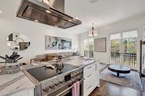 Fridge, microwave, oven, stovetop - Live in Luxury at This Brand New Tybee Island Escape | Heated Pool Access (Tybee Island)