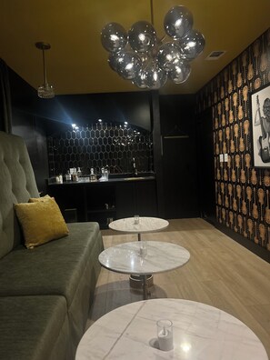 Interior -  RocknRoll Ranch a resort in Brenham, TX features an 85-foot guitar-shaped pool (Brenham)