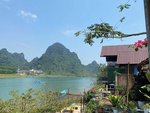 Fassade der Unterkunft