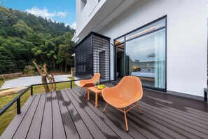 高級雙人房, 庭院 | 露台/庭院