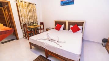 Desk, iron/ironing board, free WiFi