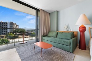 TV - Bright studio at Hotel Mio with pool (Bucerías)