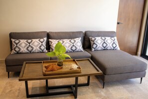 Living room - Peregrina Tulum 101A 2BR Luxury Condo (Tulum)