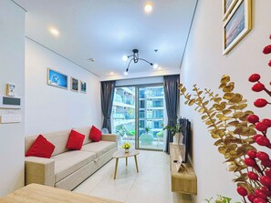 Apartment, 1 Bedroom, Balcony | Living area - The Song Luxury Apartment-Livi Homestay (Vũng Tàu)