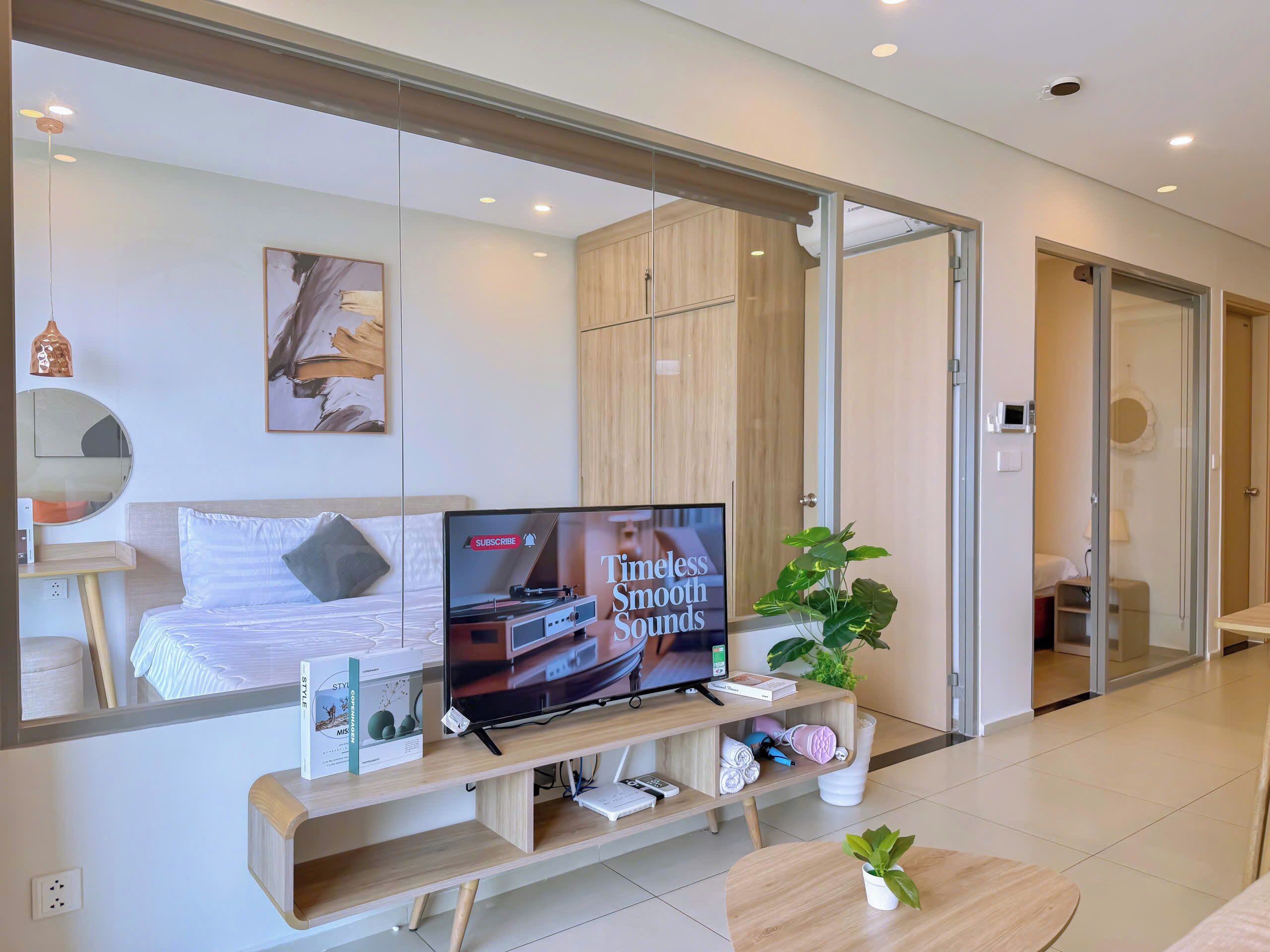 公寓, 2 間臥室, 陽台 | 起居區