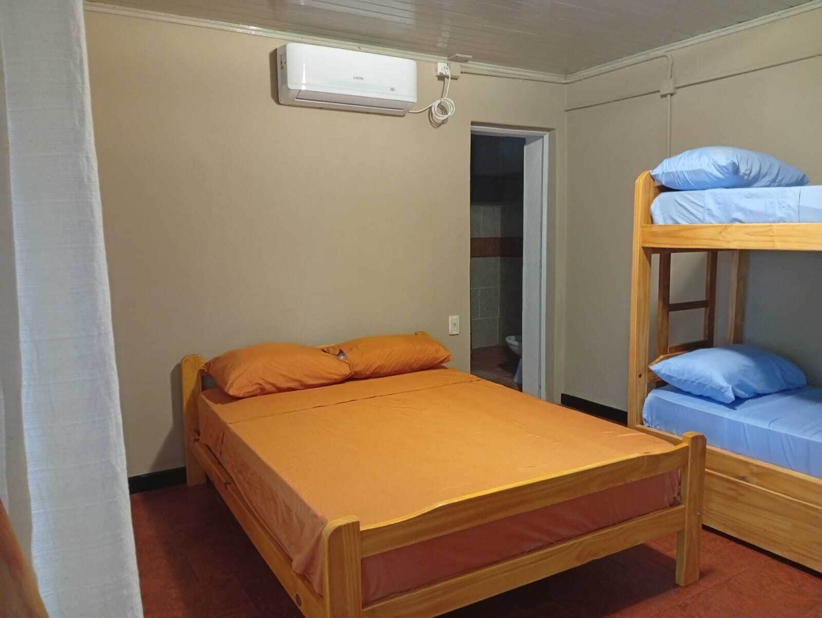 Memory-foam beds, free WiFi, bed sheets