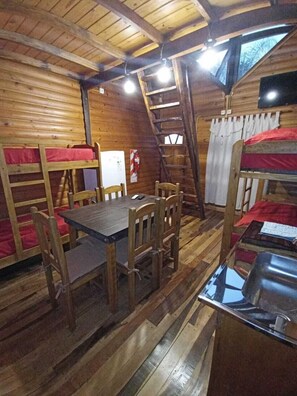 Family Cabin, Balcony, Courtyard View | Living area - Cabañas Misioneras (San Ignacio)