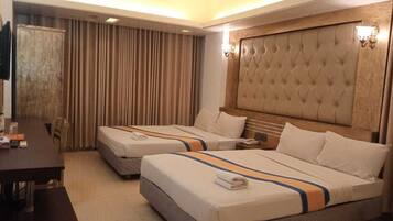 Chambre Quadruple Premium, balcon, vue océan