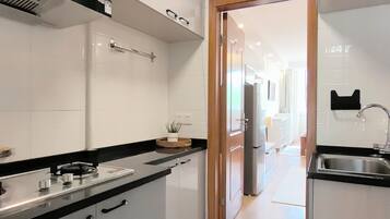 Standard-Studiosuite, Stadtblick | Eigene Küche