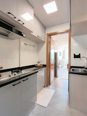 Standard-Studiosuite, Stadtblick | Eigene Küche