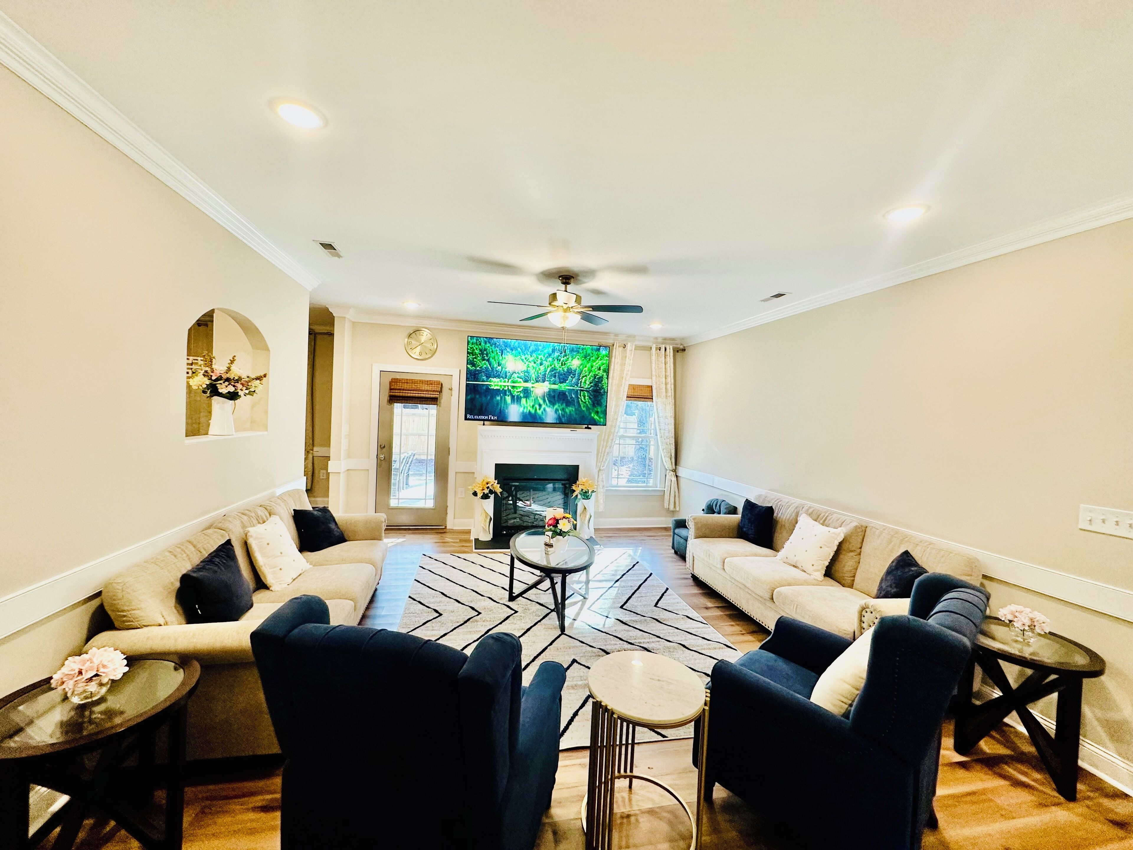 Área de sala de estar