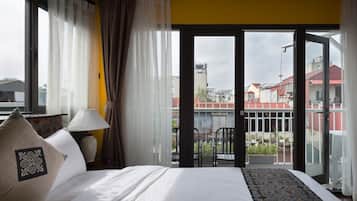 Studio, Balcony, City View | Blackout curtains, soundproofing, free WiFi