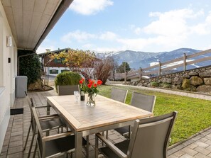 Outdoor dining - Inviting holiday apartment in Westendorf (Westendorf)