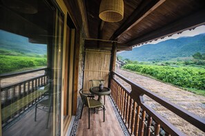 Classic-Zweibettzimmer, Blick auf den Innenhof | Ausblick vom Zimmer