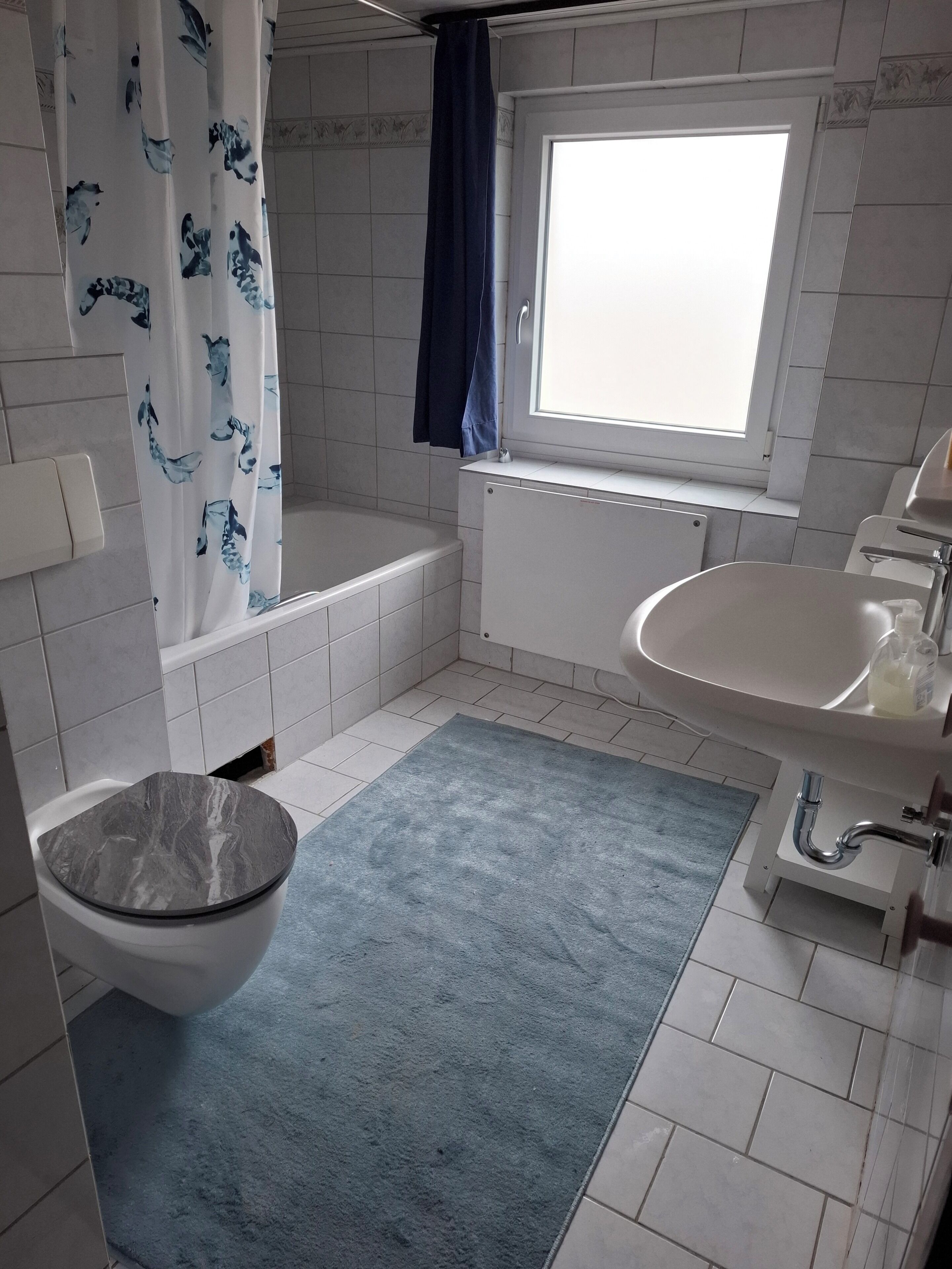 Haartrockner, Handtücher, Toilettenpapier