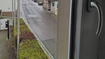 Blick von der Unterkunft