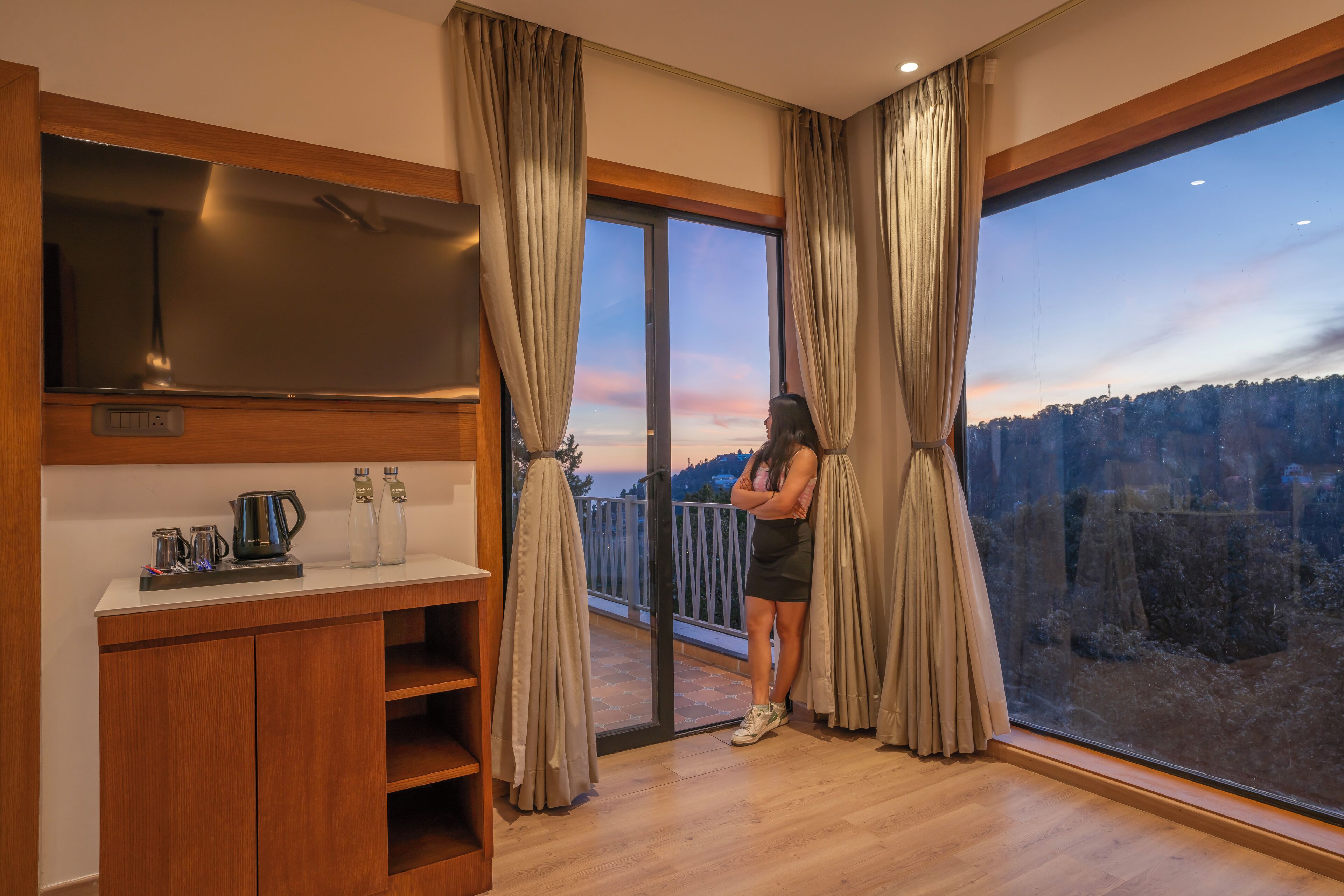 King Room with Bathtub, Balcony and lake view | Wi-fi (inkludert)