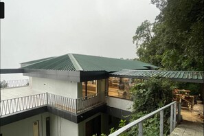 Voorkant van accommodatie