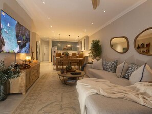 Smart TV, books, music library, video library