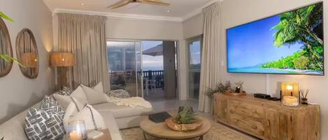 Smart TV, books, music library