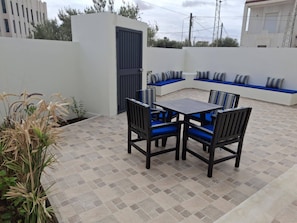 Apartment, 1 Bedroom, Smoking, Terrace | Outdoor dining - Appartement Cosy a Djerba (Houmt Souk)