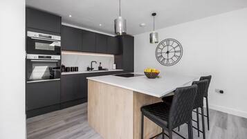 Microwave, oven, dishwasher