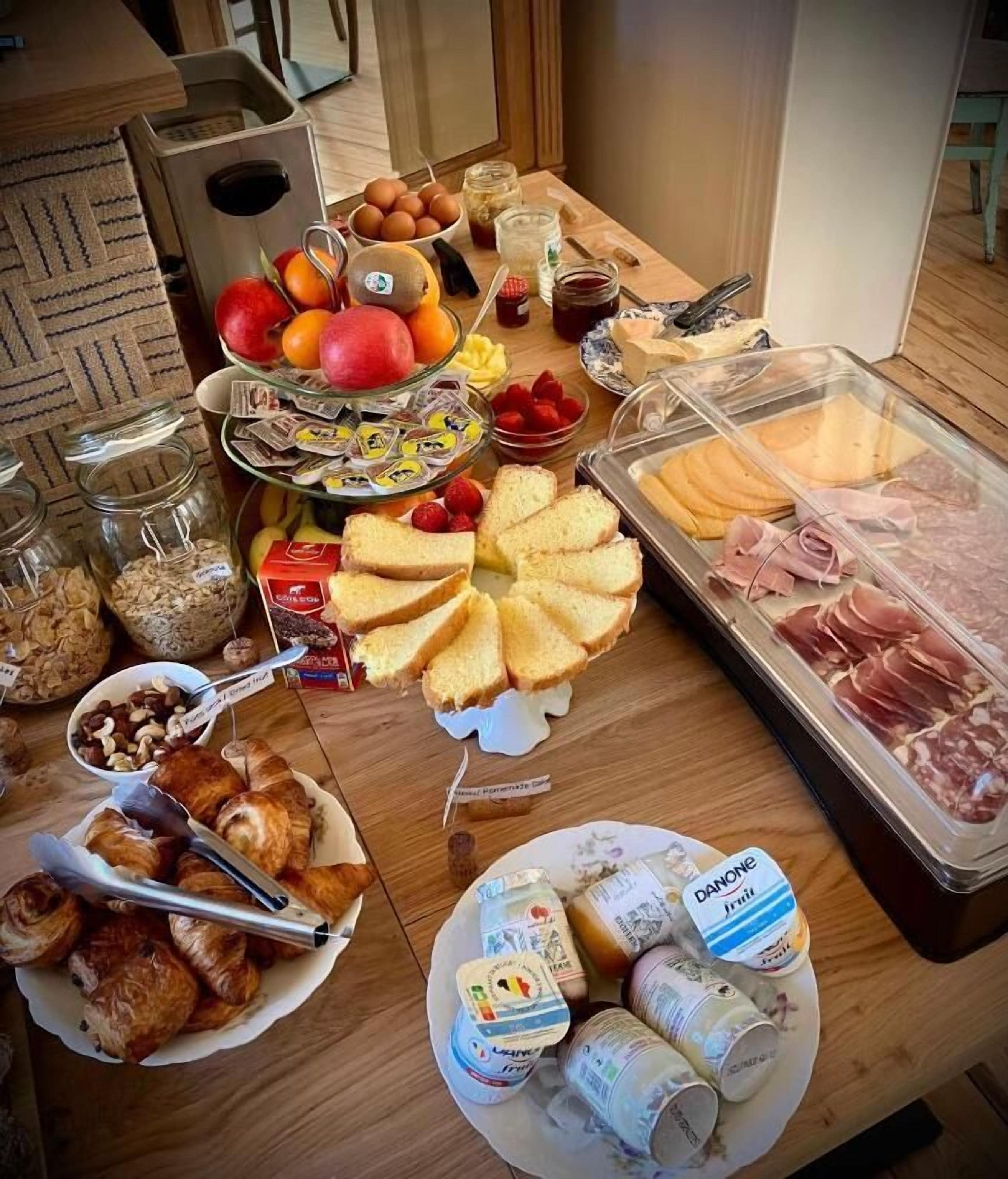 Repas de petit déjeuner