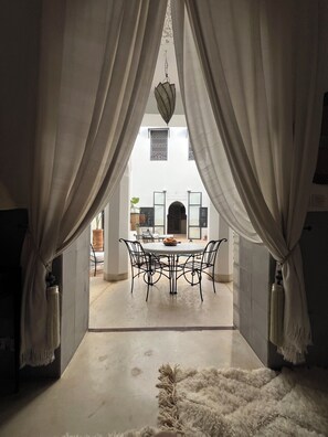 Dining - Family Riad with swimming pool (Marrakech)